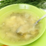 recipe:  Warm winter soup: Pork in a Kale Broth with Ginger
