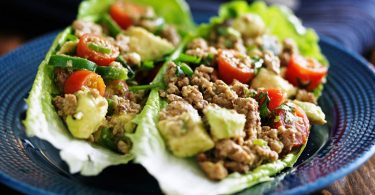 Turkey Avocado Lettuce Wraps Recipe